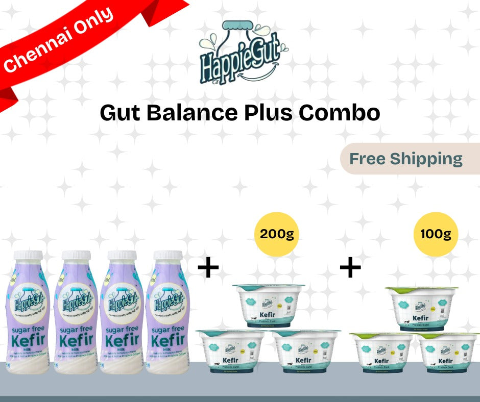 HappieGut Gut Balance Plus Combo - Chennai Exclusive