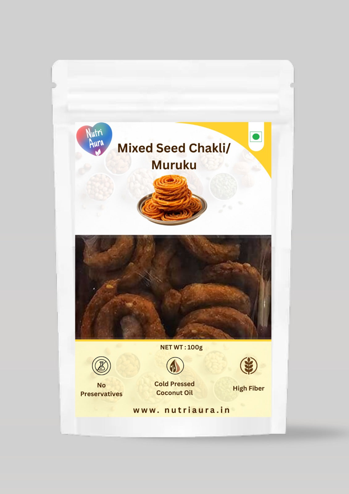 Mixed Seed Chakli / Muruku - NutriAura