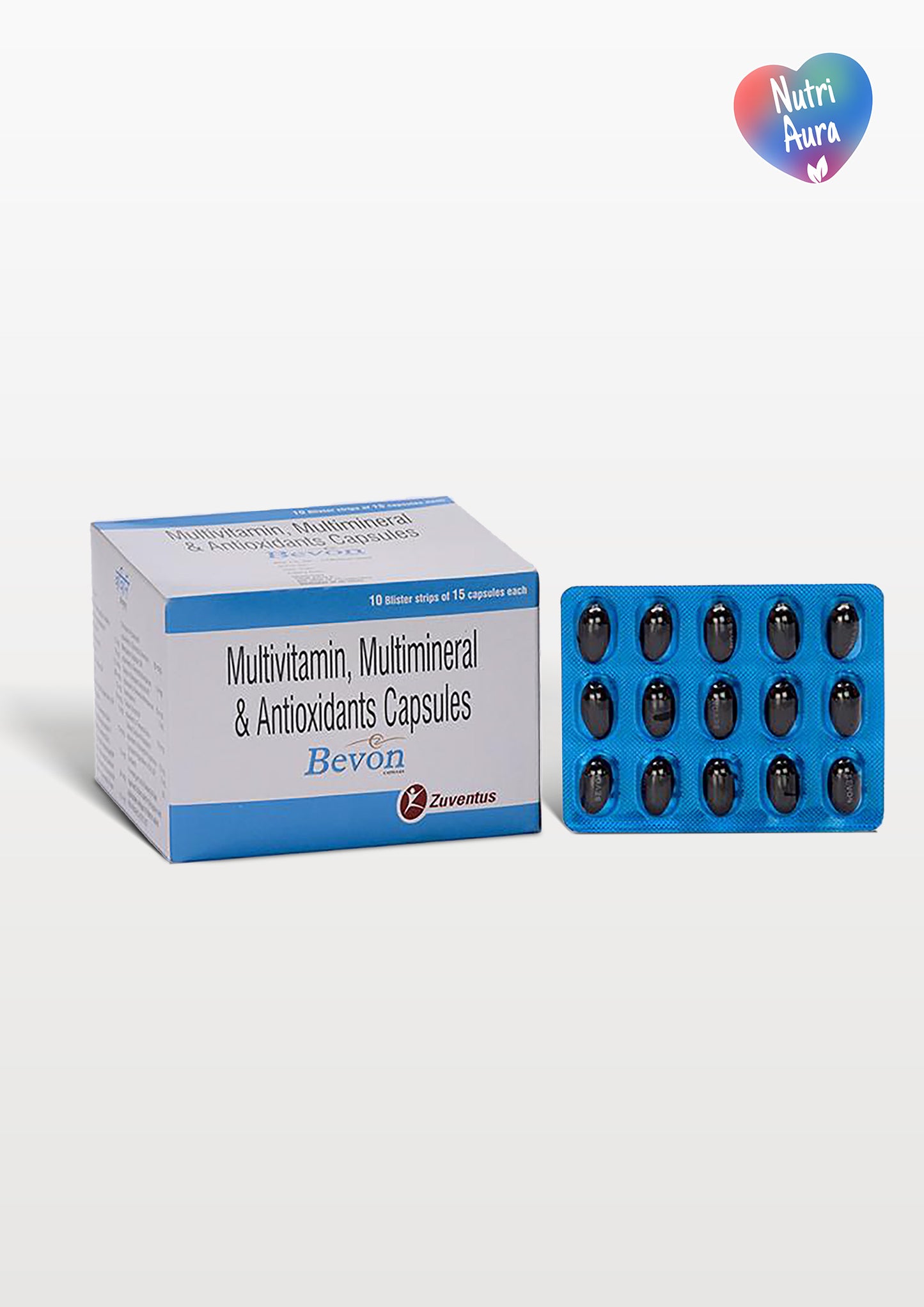 Myokramp(HSN-21069099) Tablets (30) + Bevon(HSN-30045039) Capsule (30) - NutriAura