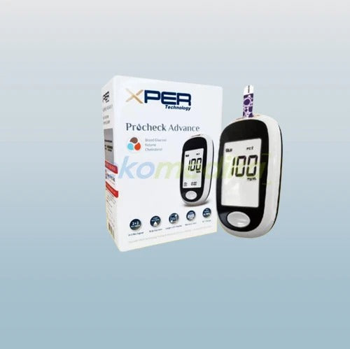 XperTechnology 3-in-1 Blood Monitor – Glucose & Ketone  Testing Device
