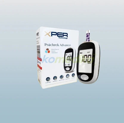 XperTechnology 3-in-1 Blood Monitor – Glucose & Ketone  Testing Device