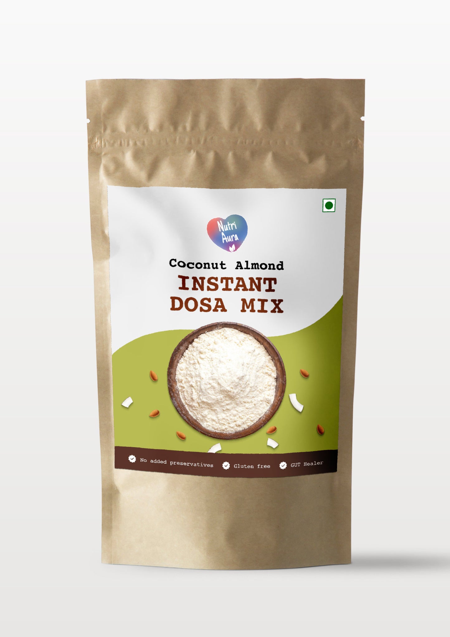 Coconut Almond Instant Dosa Mix - NutriAura