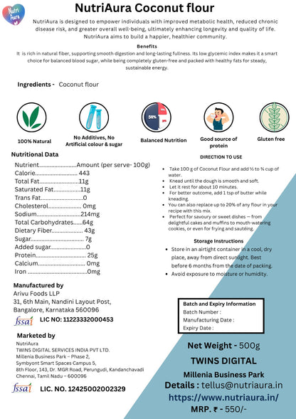 NutriAura Coconut Flour