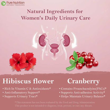 Pure Nutrition Cranberry & Probiotic Blend | 120 Veg Capsules