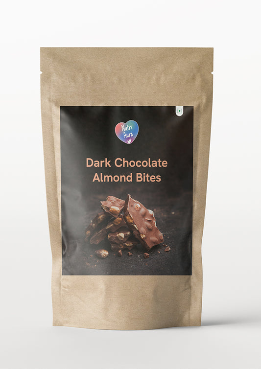 Dark Chocolate Almond Bites - NutriAura