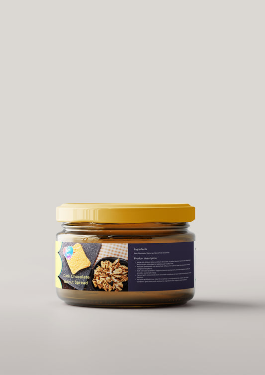 Dark Chocolate Walnut Spread - NutriAura