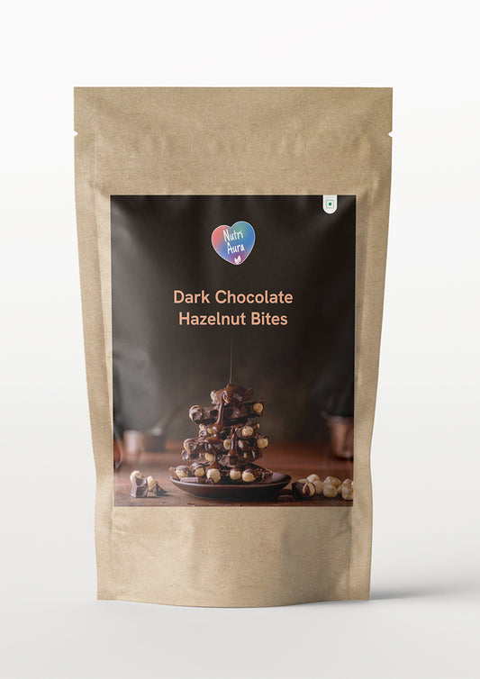 Dark Chocolate Hazelnut Bites - NutriAura