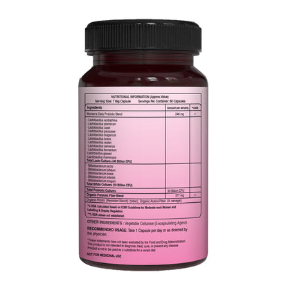 Pure Nutrition Good Gut Women's Probiotics 50 Billion CFU, 16 Strains | 60 Caps |