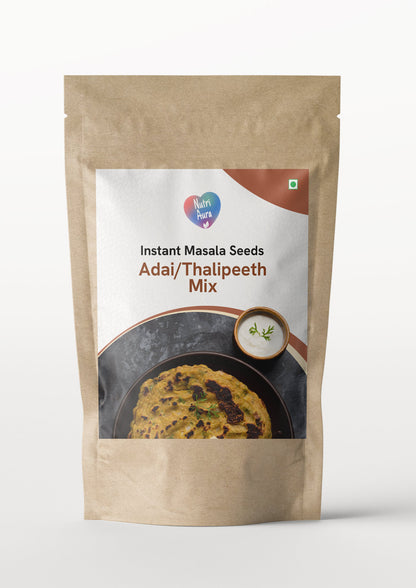 Instant Masala Seeds Adai/ Thalipeeth - NutriAura