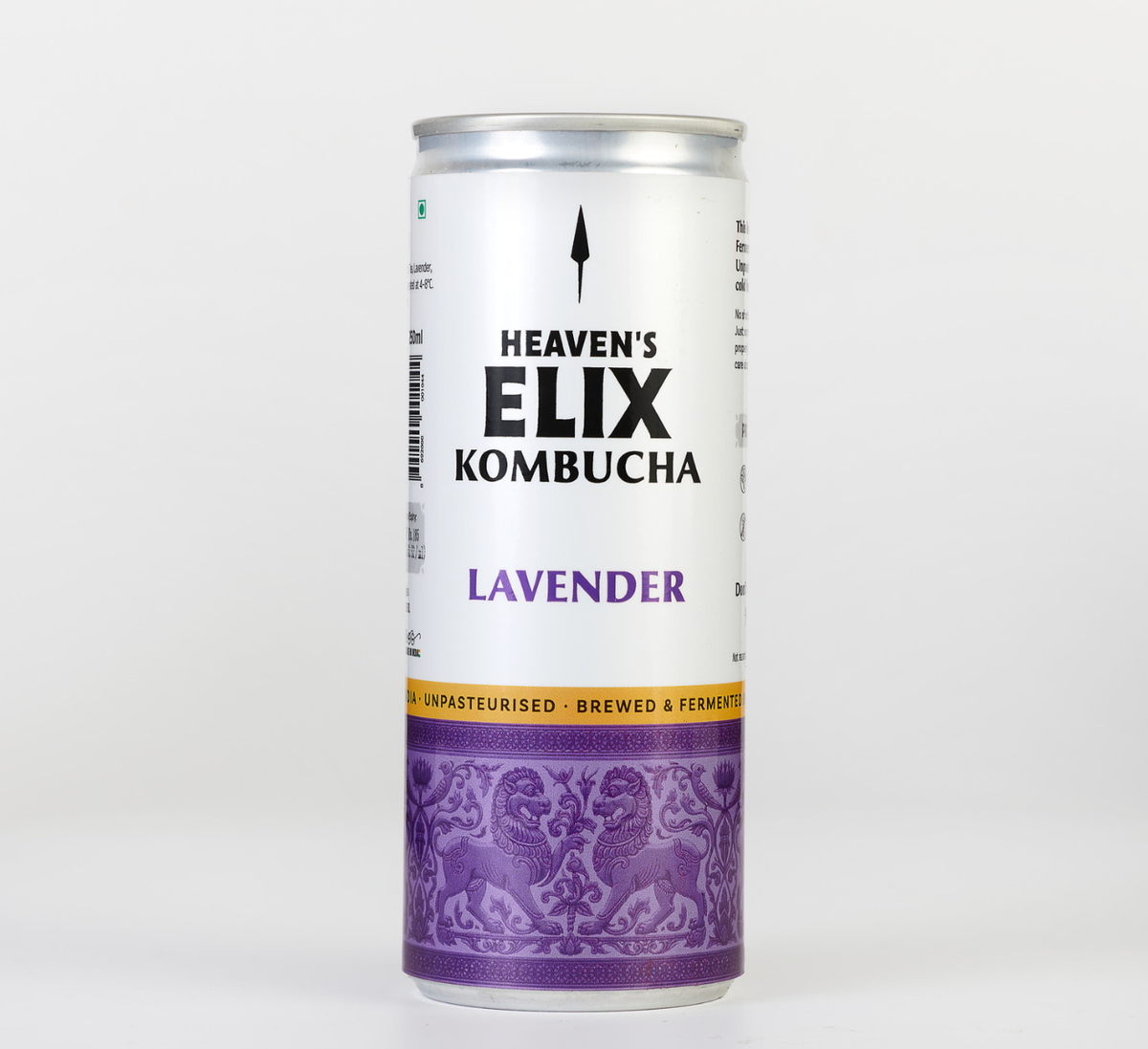 ELIX Kombucha |  4 Flavours – Sulaimani, Lavender, Rose, Original - 4 x 250ml Cans