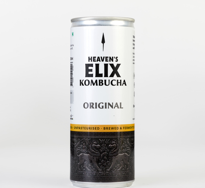 ELIX Kombucha |  4 Flavours – Sulaimani, Lavender, Rose, Original - 4 x 250ml Cans