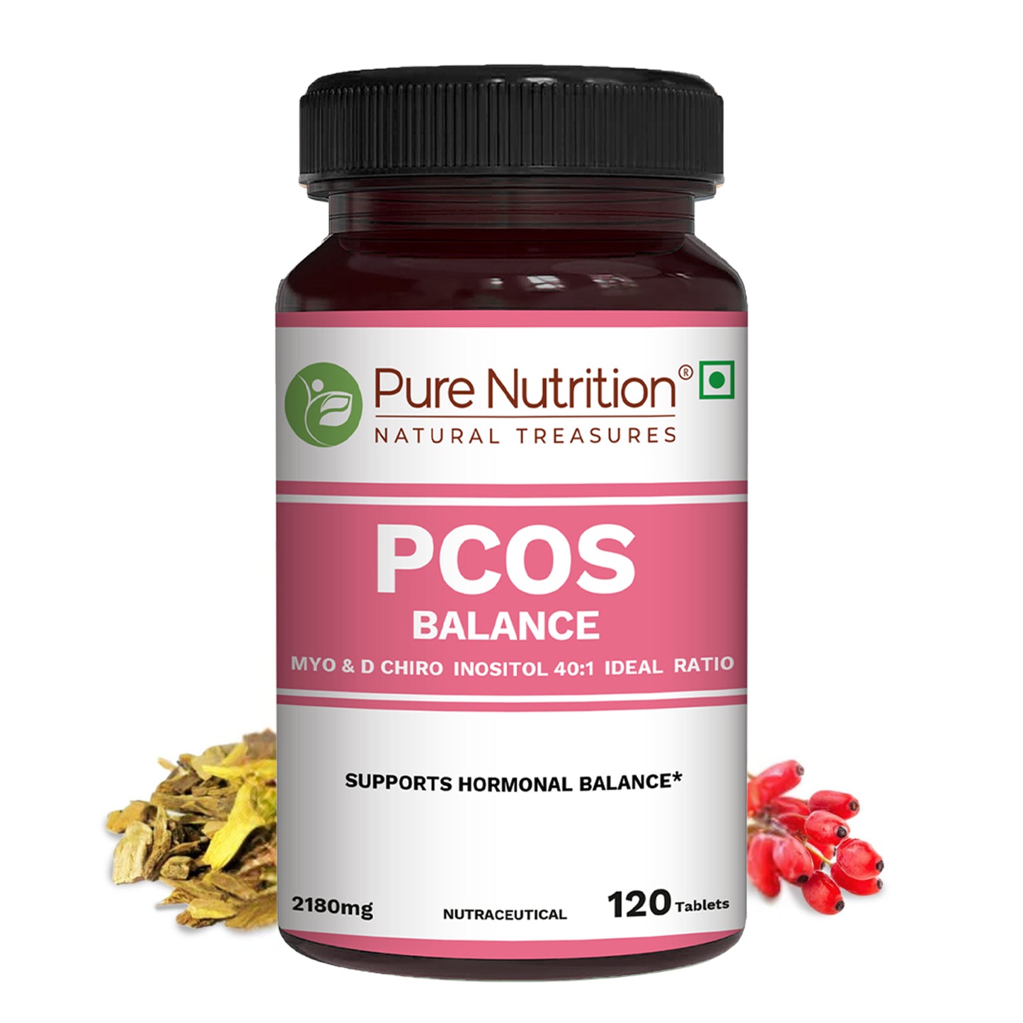 Pure Nutrition PCOS Balance | 120 Vegan Capsules