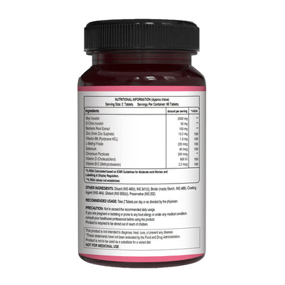 Pure Nutrition PCOS Balance | 120 Vegan Capsules