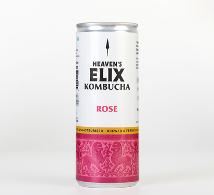 ELIX Kombucha |  4 Flavours – Sulaimani, Lavender, Rose, Original - 4 x 250ml Cans