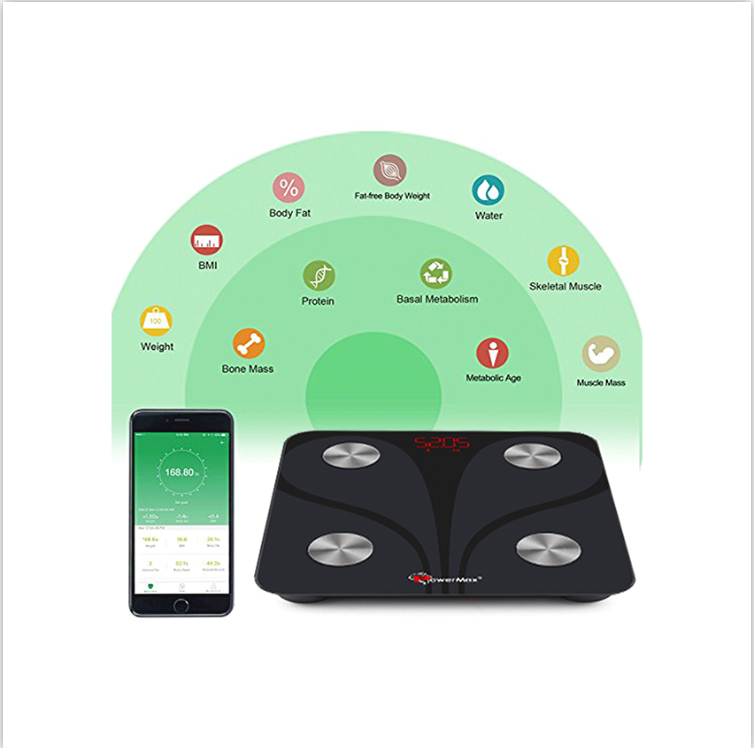 BCA-130 Bluetooth Smart Scale - NutriAura