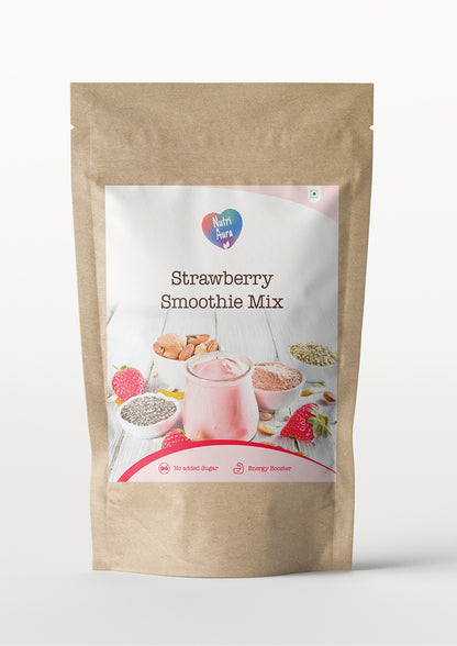 Strawberry Smoothie Mix: - NutriAura