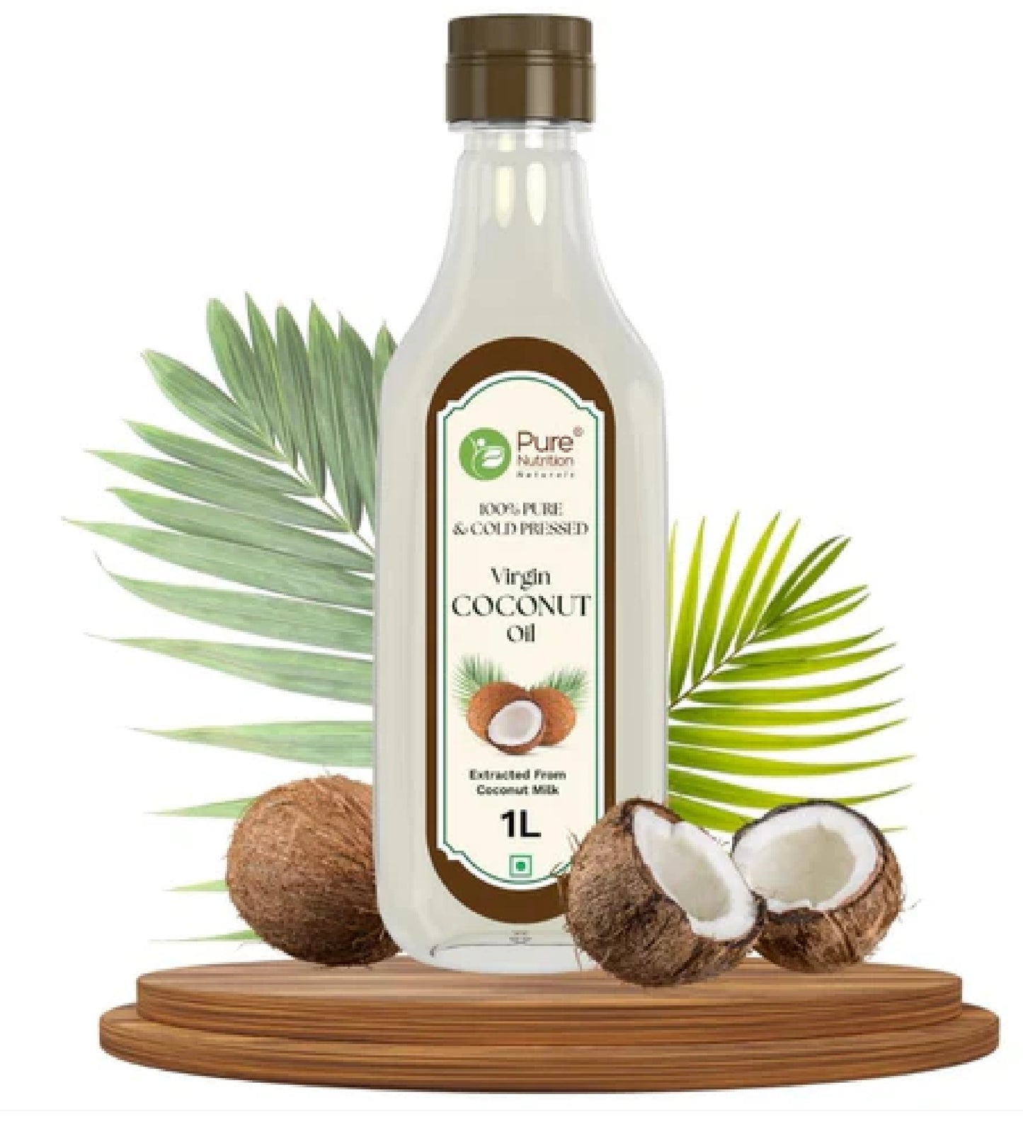 Virgin Coconut Oil 1000ml | Cold Pressed, 100% Pure & Unrefined