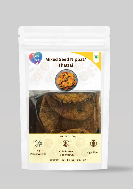 Mixed Seed Nippat/Thattai - NutriAura