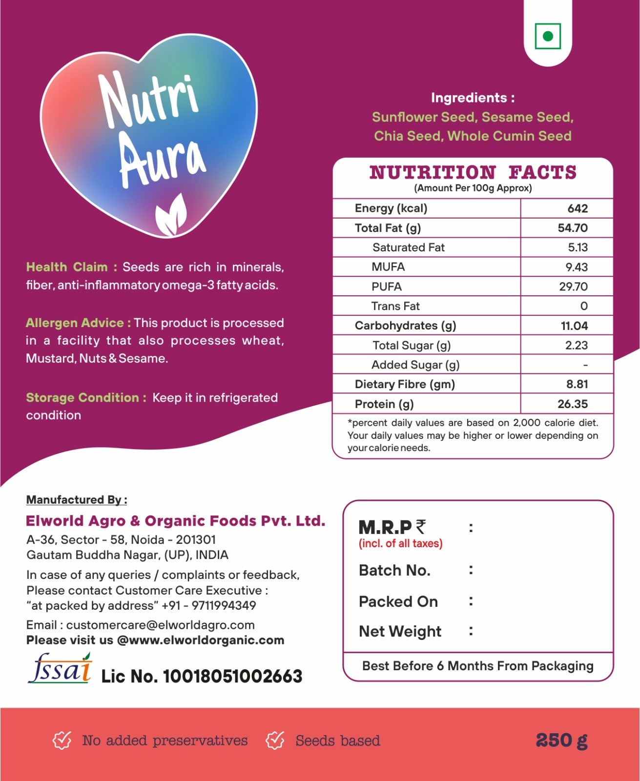 NutriAura Udupi Roti Flour - NutriAura