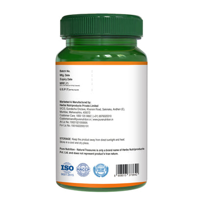 Pure Nutrition Amla Extract 1000mg | 60 Veg Caps